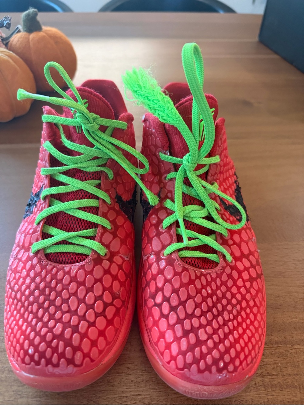 Nike Kobe 6 protro reverse grinch